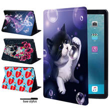 Folio Tablet Case for Apple IPad 2/3/4/iPad(5th/6th Gen) 9.7" PU Leather Funda Flip Stand Cover with Cute Animal and Old Image 2024 - buy cheap