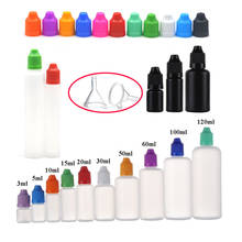 10Pcs Empty E Liquid Bottles 5ml 10ml 15ml 20ml 30ml 50ml 100ml Dropper Vials With Childproof Caps And Fine Tips For Vape Juice 2024 - buy cheap