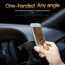 2/1pcs Universal Car Mobile Phone Holder Air Vent Mount Stand No Magnetic Cell Phone Holder For iPhone Phone In Car Bracket Z2 2024 - buy cheap