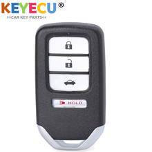 KEYECU Smart Remote Control Car Key for Honda City 2015 2016, Fob 3+1 4 Button - 313.8MHz - 47 Chip - 72147-T9A-X01, A2C80085300 2024 - buy cheap