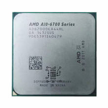 Процессор AMD APU A10 6700 A10 6700 K A10 6700 K 3,7 ГГц четырехъядерный четырехпоточный ЦПУ процессор AD6700OKA44HL разъем FM2 2024 - купить недорого