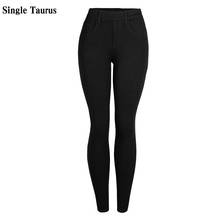 Jeans feminino skinny com elasticidade, cinturão slim branco preto para escritório, roupa feminina para outono e inverno 2024 - compre barato