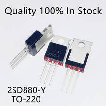 10pcs/lot   2SD880-Y D880-Y TO-220 60V 3A 40W Audio Amplifier Switch Triode 2024 - buy cheap