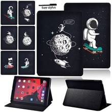 Tablet Case for Apple Ipad 8/iPad Pro 11/9.7/IPad 2/3/4/IPad Mini 1/2/3/4/5/iPad Air 4/1/2/3 Astronaut Series Cover Case+ Stylus 2024 - buy cheap