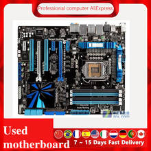 For ASUS P7P55D-E Deluxe Motherboard LGA 1156 DDR3 16GB For Intel P55 P7P55 Desktop Mainboard  SATA II PCI-E X16 Used 2024 - buy cheap