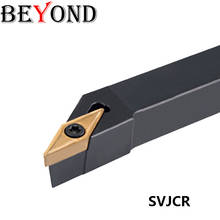 BEYOND SVJCR2525M16 SVJCL2525M16 SVJCR 25mm Lathe Cutter Turning Tool Holder Carbide Inserts VCMT160404 VCMT Blade Boring Bar 2024 - buy cheap