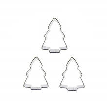 3pcs Little Christmas tree Cookie cutter biscuit embossing machine Pastry candy Stainless steel baking molds Cake decorate Tools 2024 - buy cheap