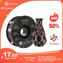 Eryone Promotion Ultra SILK PLA Filament 3D Printing New Arrival 1.75mm 1Kg For 3D Printer High Quality Fast Free shipping