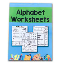 Hojas de trabajo del alfabeto ABC 26 para niños, libro de trabajo para escribir, juguetes educativos, 78 páginas/libro 2024 - compra barato