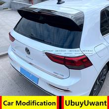 UBUYUWANT-alerón de fibra de carbono de alta calidad para Volkswagen, Golf 8, MK8, 2020, 2021, patrón decorativo, alerón trasero 2024 - compra barato