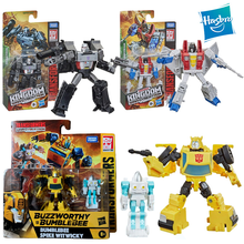 8cm hasbro transformadores brinquedos starscream bumblebee megatron cybertron reino abs actie brinquedo figuras transformador robô presente 2024 - compre barato