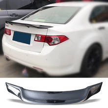 Car Trunk Spoiler Carbon Fiber Auto Rear Trunk Wing R For Honda Accord euro 2009 - 2012 Style Refit Accessories Spoiler 2024 - buy cheap