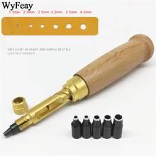 Automatic Belts Punch Replaceable Mute Rotary Punching Punchers Leather Punch Watch Craft Tool Hole Punch Screw Drill Tip Die 2024 - купить недорого