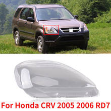 CAPQX-cubierta de pantalla de luz delantera para coche Honda, carcasa de luz delantera resistente al agua, brillante, para Honda CRV CR-V 2005 2006 RD7 2024 - compra barato