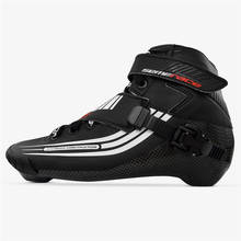 100% Original Bont Semi Race 2PT 195mm Speed Inline Skate Heatmoldable Carbon Fiber Boot Competition Racing Skating Boot Patines 2024 - buy cheap