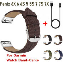 Carregamento rápido Cabo para Garmin Fenix 6X 6 6S 7 7S 7X 5 5S 5X 3 3HR 945 935 Alça de Faixa de Relógio Pulseira de Liberação Rápida Carregador 2 In1 2024 - compre barato