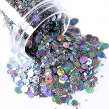 10ml Holographic Chunky Glitter Resin Filling Sequins Spangles Epoxy DIY Resin Mold Decorations Sparkly Nail Art Glitter Flakes 2024 - buy cheap