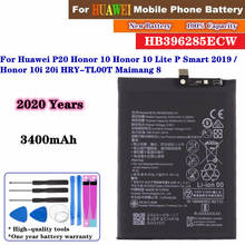 Bateria hb396285ecw para honra 10i/20i, honra 10 / 10 lite, huawei p20, p inteligente 2019, bateria do telefone móvel 3400mah de alta qualidade 2024 - compre barato