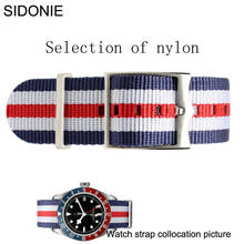 Military Nylon watchband For Tudor Watch Strap 22mm French Troops Nato Zulu Parachute Bracelet Accessories 2024 - buy cheap