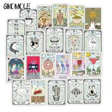 10/30/50PCS Cute Tarot Divination Stickers Trolley Rectangle DIY Toys Guitar Skateboard Doodle Graffiti Decals Cool Sticker F5 2024 - buy cheap