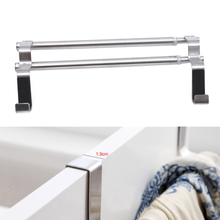 Bathroom Towel Rack Towel Hanger Over Door Bath Towel Holder Wall Hanging Towel Bar Stainless Kitchen Cabinet Shelf Storage Rack 2024 - buy cheap