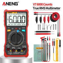 ANENG V7 Digital Multimeter 6000 Counts Avometer Transistor Capacitor Tester Multimetro Digital Profissional Lcr Meter Multimetr 2024 - buy cheap