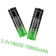 Batería recargable de iones de litio para linterna LED o dispositivos electrónicos, 2021, 18650 mah, 19800 V, novedad, 3,7 2024 - compra barato