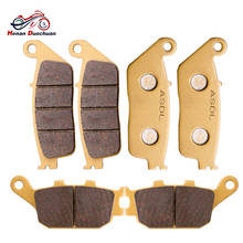 3pair Motorcycle Front Rear Brake Pads Parts For HONDA CB 600 CBF 600 CB750 CBF 1000 FOR KAWASAKI Z 750 Z 750 ABS #c 2024 - buy cheap