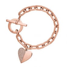 Fashion simple heart bracelet Jewelry Bangles Female Heart Forever Love Brand Charm Bracelet for Women Famous Jewelry 2024 - buy cheap