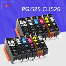 Совместимые чернильные картриджи PGI 525 CLI 526 для принтеров Canon PIXMA IP4850 IX6550 MG5150 MG5250 MX885 MX895 PGI525 CLI526 2024 - купить недорого