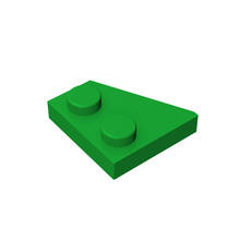 Placa de cuña MOC 24307 2x2 (derecha), piezas de alta tecnología, piezas de bloques, marcas compatibles, juguetes educativos, 10 Uds. 2024 - compra barato