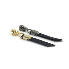 1 PC Zipper Puller Head Metal Leather Pull Tab #5 #3 Zipper Slider Pendant Nylon Zip Head Luggage Suitcase Bag DIY Accessories 2024 - buy cheap