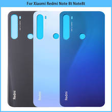 10PCS New For Xiaomi Redmi Note 8T Battery Back Cover Rear Door 3D Glass Panel For Redmi Note8T Housing Case Adhesive Replace 2024 - buy cheap