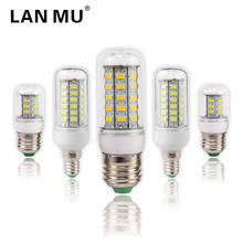 2pcs/lot Lampada LED Bulb E27 LED Lamp 5730 SMD LED Lights Corn Bulb 24 36 48 56 69 72Leds E14 Chandelier Candle Lighting 2024 - buy cheap