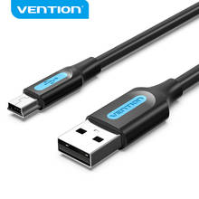 Vention-mini cabo usb, cabo de dados usb para mini usb, cabo de dados para câmera digital hdd, mp3, mp4 player, dvr, gps, mini cabo usb 2.0 2024 - compre barato