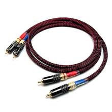 A Pair Audiophile Hifi Western Electric Professional RCA Audio Interconnect Cable 2024 - buy cheap