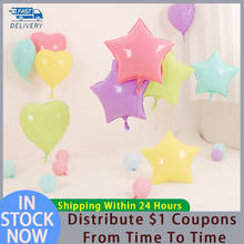 Aluminum Balloon Birthday Wedding Party Decoration Occasion Heart Pentagram Drop Shipping Aluminum Foil Festival Party Supplies 2024 - buy cheap