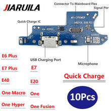 Conector de puerto de carga Micro USB, placa de Cable flexible con micrófono, piezas de repuesto para Lenovo Vibe C2 K10a40 K10 2024 - compra barato