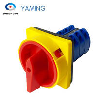 Электрический выключатель Yaming для поворотных камер, 3/3GS, 660 В, 25A, 3 полюса, 2 позиции, с навесным замком, предохранительный двигатель 2024 - купить недорого
