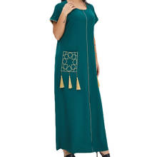 Summer Morocco Dress Women Muslim Abaya Party Abayas Hijab Dubai Largos Turkey Islam Kaftan Longue Musulmane Vestidos Ramadan 2024 - buy cheap