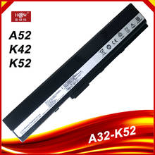 Batería de portátil para ASUS Pro5IJK Pro5ij Pro67 Pro8C X52 X52D X52DE X52DR X52J X52JB X52JC X52JE X52JG X52J X42 X42D X42DE A32-K52 2024 - compra barato