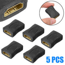 5pcs For hdmi-compatible Extender Female to Female Connector Extension Cable Converter HDMI-compatible Component Adapter Coupler 2024 - buy cheap