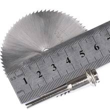 1 conjunto de discos de lâmina de serra para corte de madeira 60mm, discos com haste extensora para ferramenta rotativa dremel 2024 - compre barato