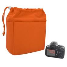 photo bag Waterproof Shockproof DSLR Camera Lens Insert Bag Padded Case With Drawstring zaino fotografico 2024 - buy cheap