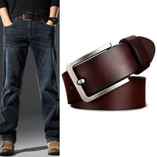 Cinturón de cuero de 3,8 CM de ancho para hombre, cinturones góticos Punk, de negocios, Retro, a la moda 2024 - compra barato