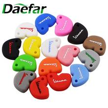 Daefar Silicone motorcycle Key Case Cover For Vespa Enrico Piaggio GTS300 946 LX150 fly 125 150 RA1 3vte Gts 200 motorcycle key 2024 - buy cheap