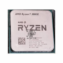 Процессор AMD Ryzen 7 3800X R7 3800X 3,9 ГГц Восьмиядерный 16-поточный процессор 7 нм L3 = 32M 100-000000025 разъем AM4 2024 - купить недорого