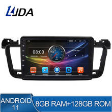 Radio con GPS para coche, reproductor Multimedia con Android 10, 4 GB + 64 GB, 2Din, SIN dvd, estéreo, ocho núcleos, Audio, para PEUGEOT 508, 2011-2017, 2018 2024 - compra barato