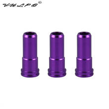 VULPO-boquilla de sellado de aire de aluminio mecanizado CNC, color morado, para Airsoft AEG AK47 AK74, 3 unids/lote 2024 - compra barato