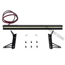 Metal RC Car 36 LED Lamp Roof 150mm Light Bar for 1/10 RC Crawler Jeep Wrangler SCX10 90046 2024 - buy cheap